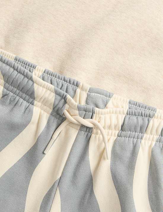 2-delige katoenrijke trui met schaapmotief (2-8 jaar)