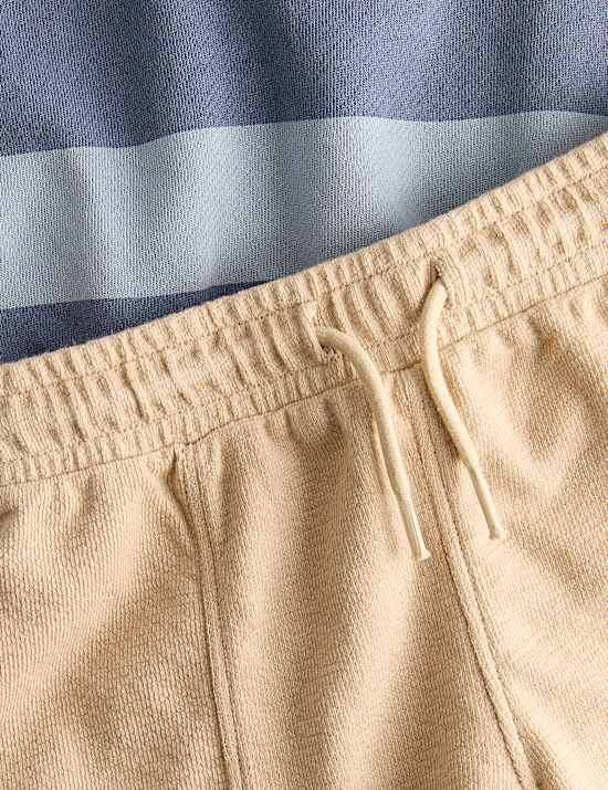 Ensemble Paradise 2 pi&egrave;ces 100 % coton &agrave; rayures (du 2 au 8 ans)