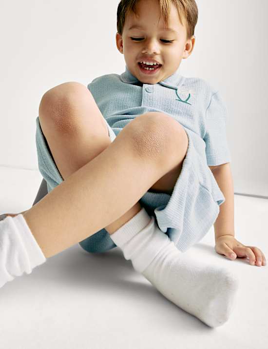 Ensemble 2 pi&egrave;ces &agrave; motif palmier brod&eacute; (du 2 au 8 ans)