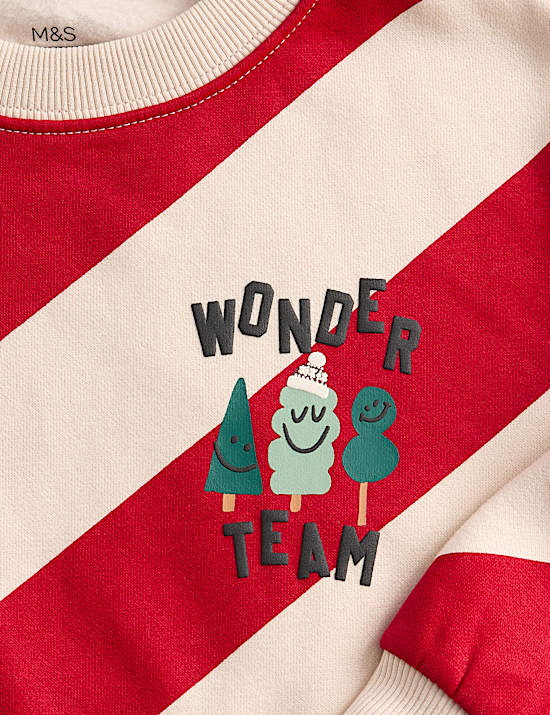 2pc Pure Cotton Christmas Outfit (1-8 Yrs)