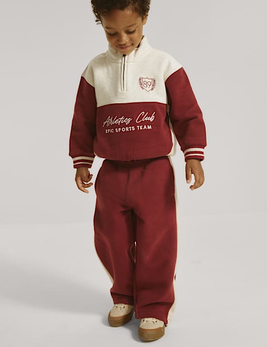 2-delige katoenrijke sportieve outfit (2-8 jaar)