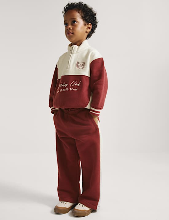2-delige katoenrijke sportieve outfit (2-8 jaar)