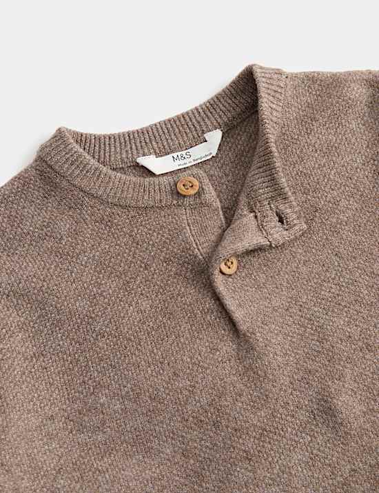 2 Piece Cotton Rich Waffle Knitted Outfit (2-8 Yrs)