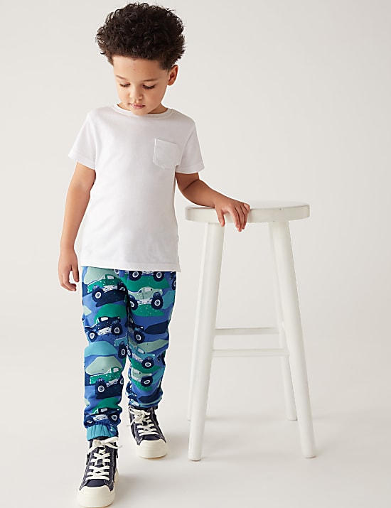 Cotton Rich Truck Joggers (2-8 Yrs)