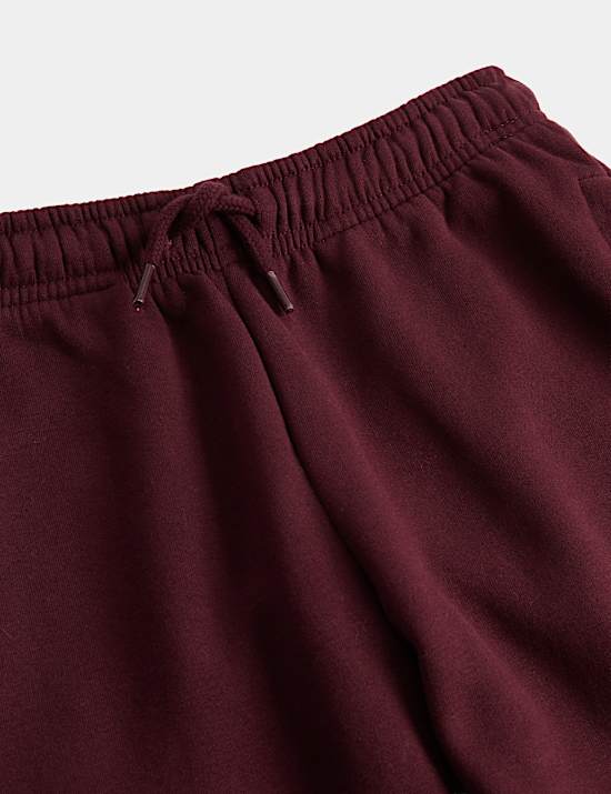Cotton Rich Plain Joggers (2-8 Yrs)