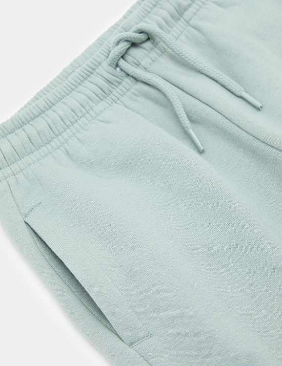 Cotton Rich Plain Joggers (2-8 Yrs)