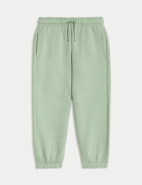 Απλό jogger με υψηλή περιεκτικότητα σε βαμβάκι (2-8 ετών)