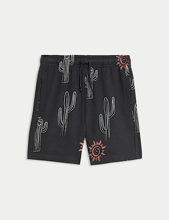 Cotton Rich Cactus Shorts (2-8 Yrs)
