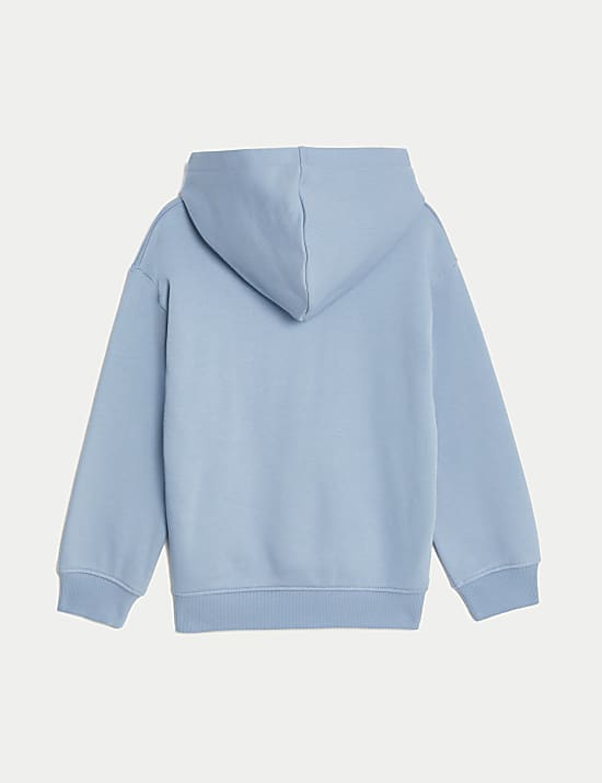 Μπλούζα με κουκούλα και υψηλή περιεκτικότητα σε βαμβάκι (2-8 ετών)