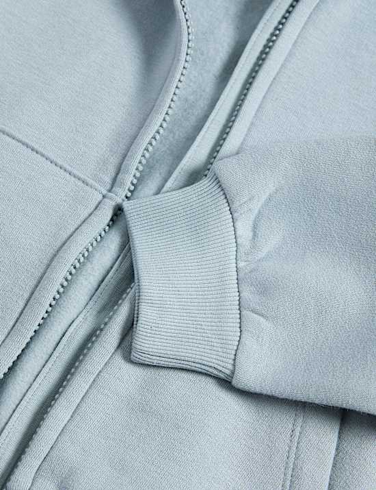 Cotton Rich Zip Hoodie (2-8 Yrs)