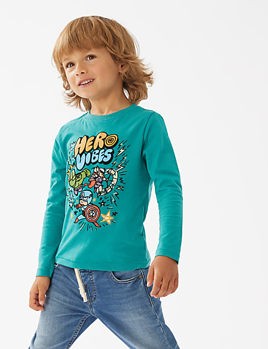 Pure Cotton Marvel&trade; Top (2-7 Yrs)