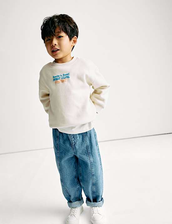 Cotton Rich Surf Club Sweatshirt (2-8 Yrs)