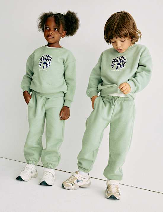 Cotton Rich Graphic Sweatshirt (2-8 Yrs)