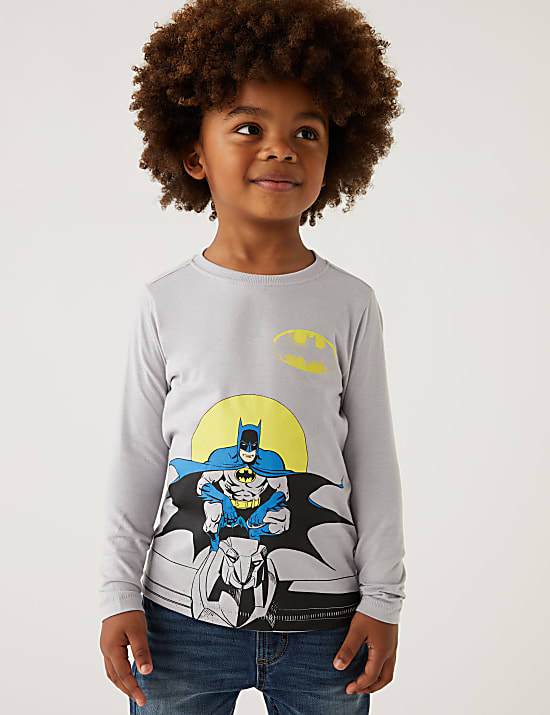 2pk Pure Cotton Batman&trade; Tops