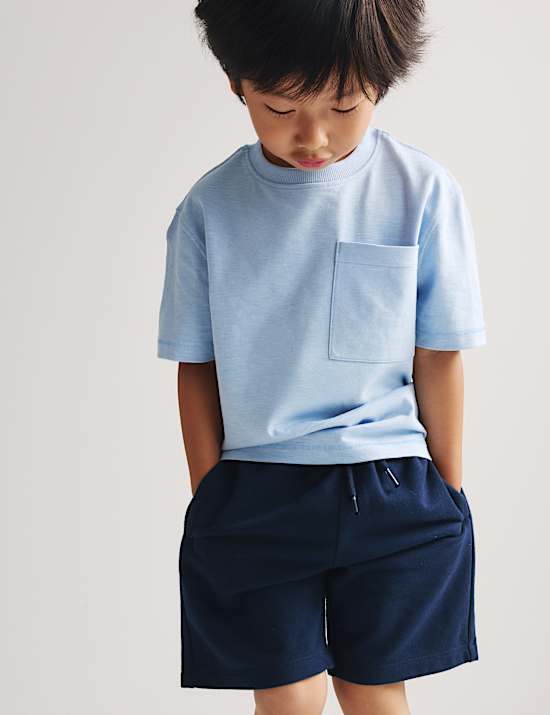 5 Pack Cotton Rich Shorts (2-8 Yrs)