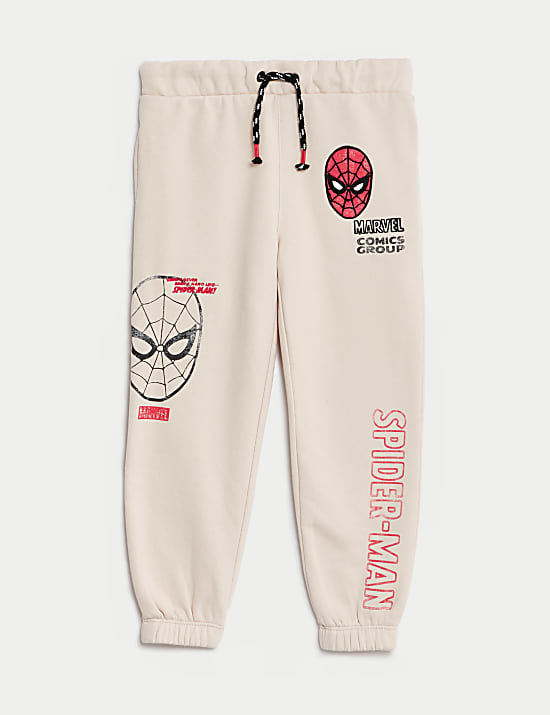 Cotton Rich Spider-Man&trade; Joggers (2-8 Yrs)