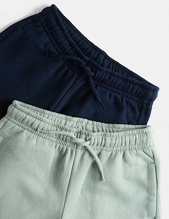 2er-Pack Jogginghosen mit hohem Baumwollanteil (2&ndash;8 Jahre)