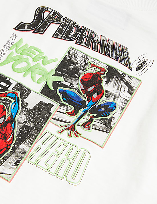 Pure Cotton Spider-Man&trade; T-Shirt (2&ndash;8 Yrs)