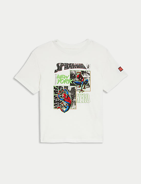 Pure Cotton Spider-Man&trade; T-Shirt (2&ndash;8 Yrs)