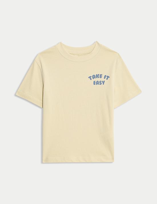 Pure Cotton Take it Easy T-Shirt (2-8 Yrs)