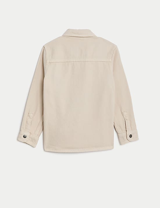 Cotton Rich Shirt & T-Shirt Set (2-8 Yrs)