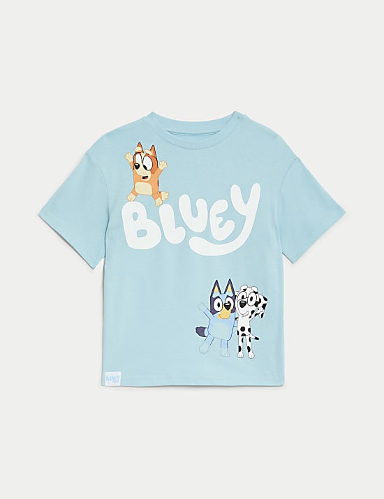 Pure Cotton Bluey T-Shirt (2-8 Yrs)