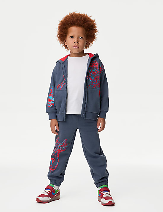 Cotton Rich Spider-Man&trade; Joggers (2-8 Yrs)