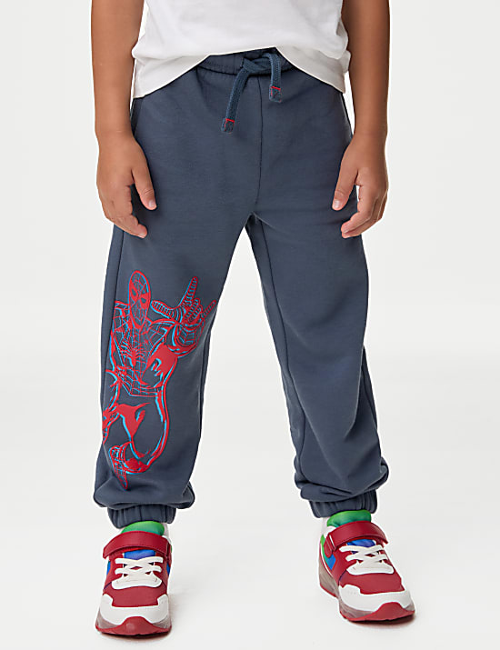 Cotton Rich Spider-Man&trade; Joggers (2-8 Yrs)