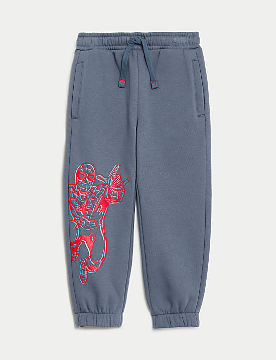 Cotton Rich Spider-Man&trade; Joggers (2-8 Yrs)