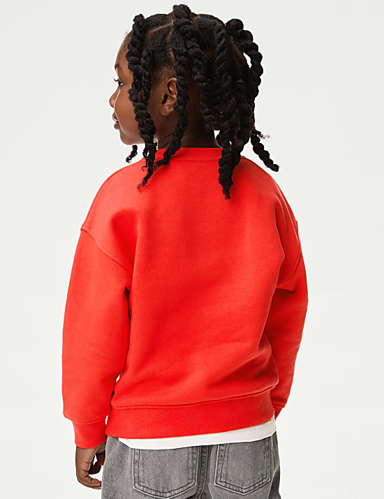 Cotton Rich Spider-Man&trade; Graphic Sweatshirt (2-8 Yrs)