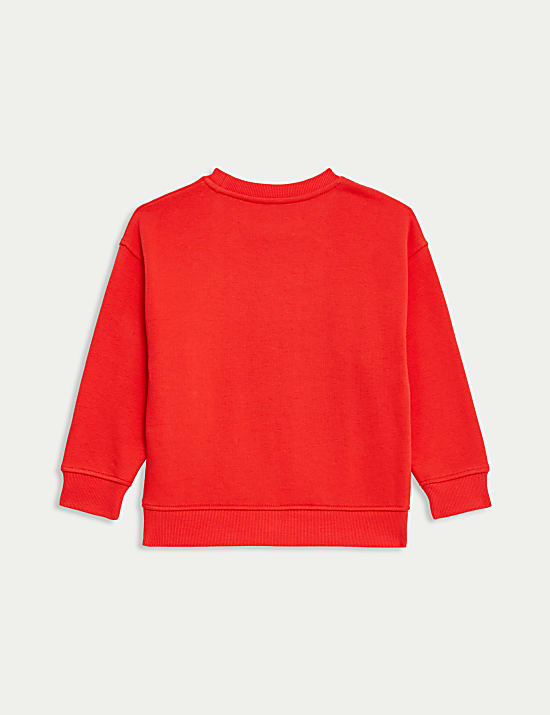 Cotton Rich Spider-Man&trade; Graphic Sweatshirt (2-8 Yrs)