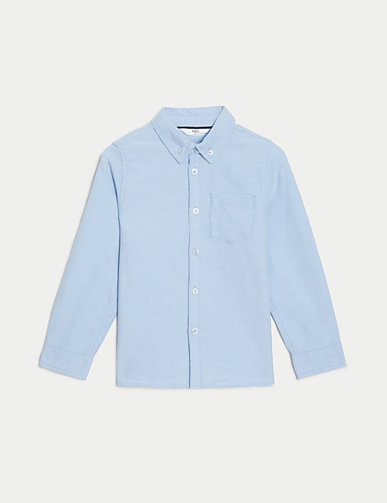 Pure Cotton Oxford Shirt (2-8 Yrs)