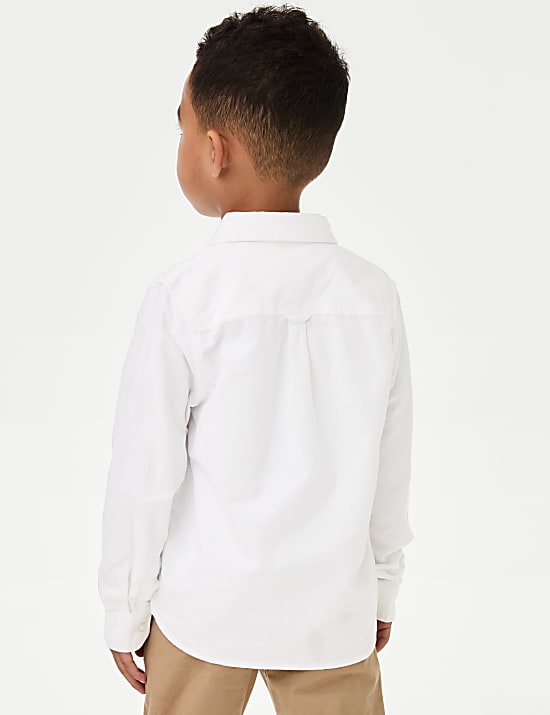 Pure Cotton Oxford Shirt (2-8 Yrs)