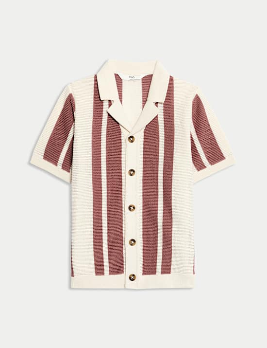 Pure Cotton Patterned Shirt (2-16 Yrs)
