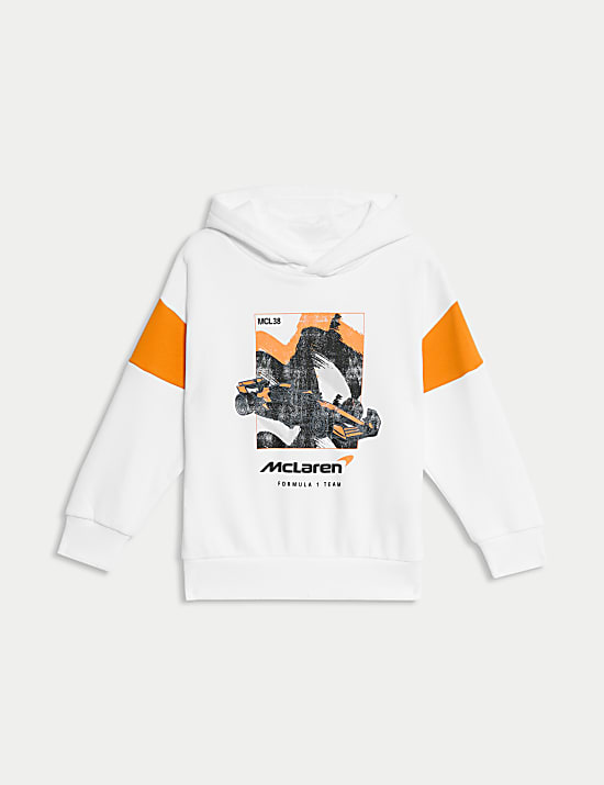 Cotton Rich McLaren&trade; Car Hoodie (2-8 Yrs)