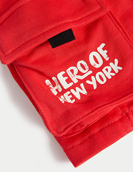 Cotton Rich Spider-Man&trade; Shorts (2-8 Yrs)