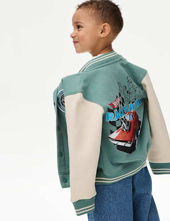 Blouson en coton à motif Hot Wheels™ (du 2 au 8 ans)