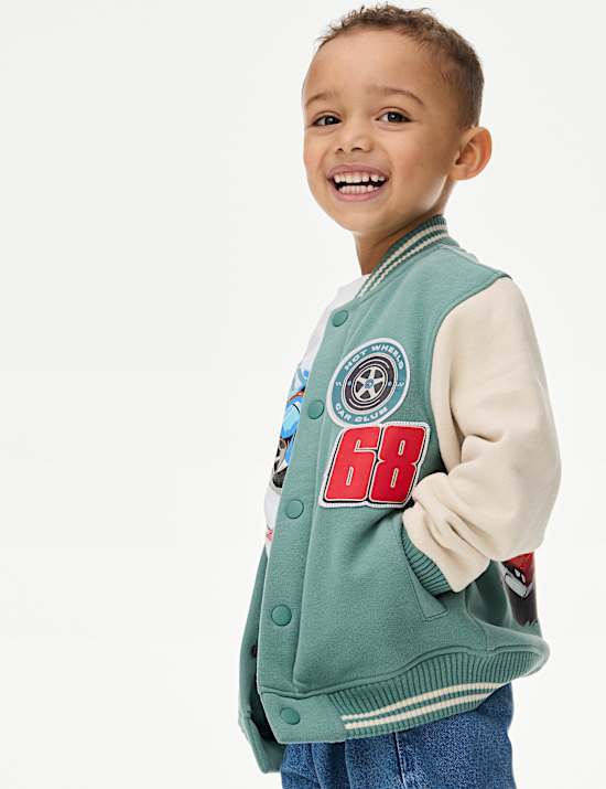 Cotton Rich Hot Wheels&trade; Bomber (2-8 Yrs)