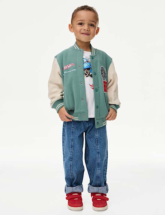 Cotton Rich Hot Wheels&trade; Bomber (2-8 Yrs)