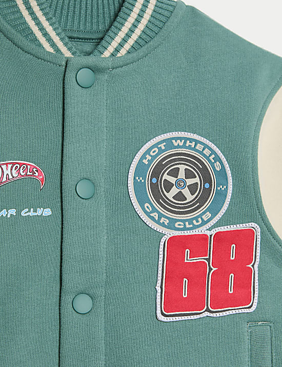 Cotton Rich Hot Wheels&trade; Bomber (2-8 Yrs)