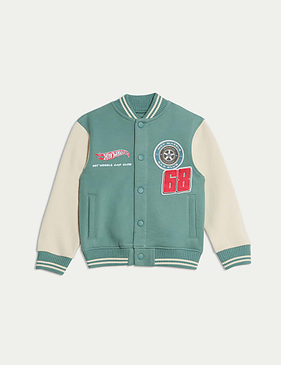 Cotton Rich Hot Wheels&trade; Bomber (2-8 Yrs)