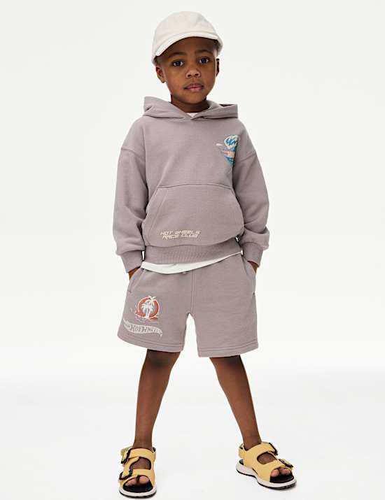 Cotton Rich Hot Wheels™ Hoodie (2-8 Yrs)