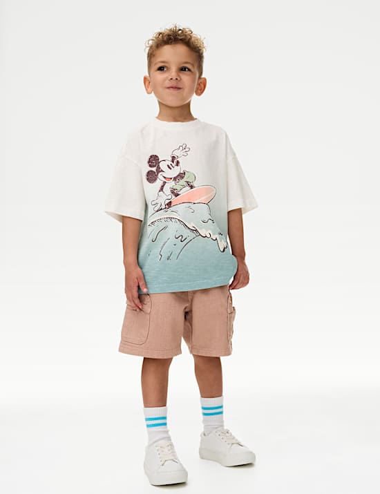 Pure Cotton Mickey Mouse™ T-Shirt (1-8 Yrs)