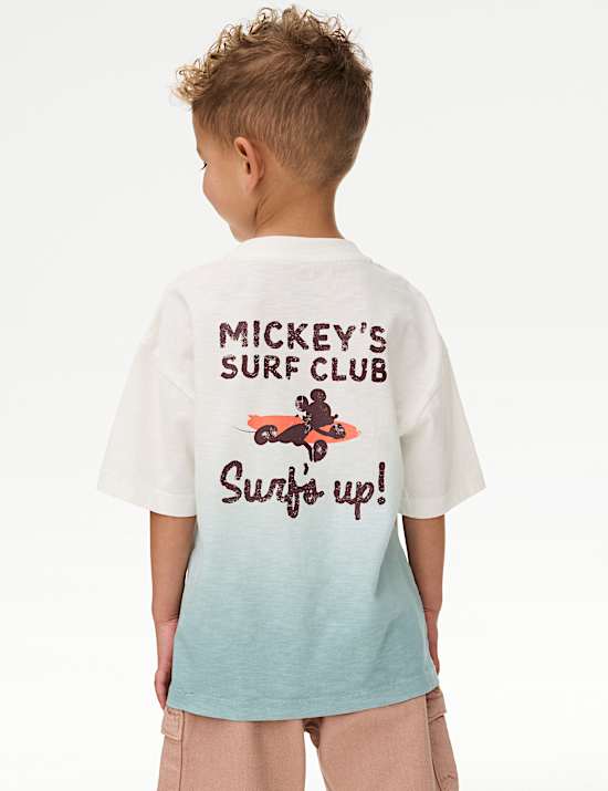 Pure Cotton Mickey Mouse™ T-Shirt (1-8 Yrs)