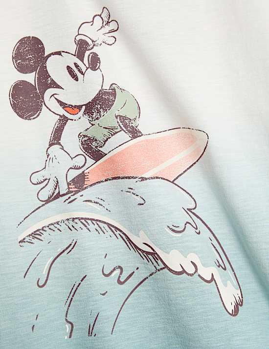 Pure Cotton Mickey Mouse™ T-Shirt (1-8 Yrs)