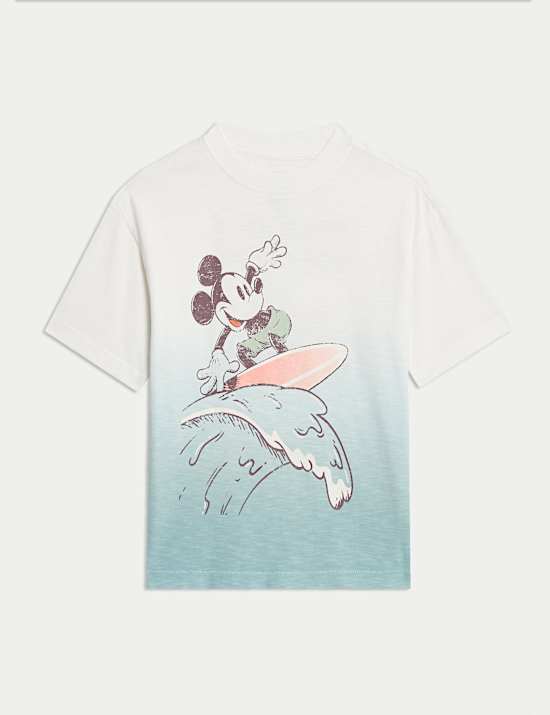 Pure Cotton Mickey Mouse™ T-Shirt (1-8 Yrs)