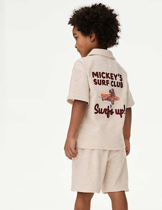 2-delige zuiver katoenen Mickey Mouse™-outfit (1-8 jaar)