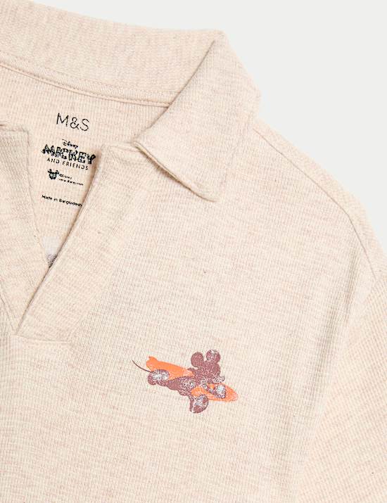 2-delige zuiver katoenen Mickey Mouse™-outfit (1-8 jaar)