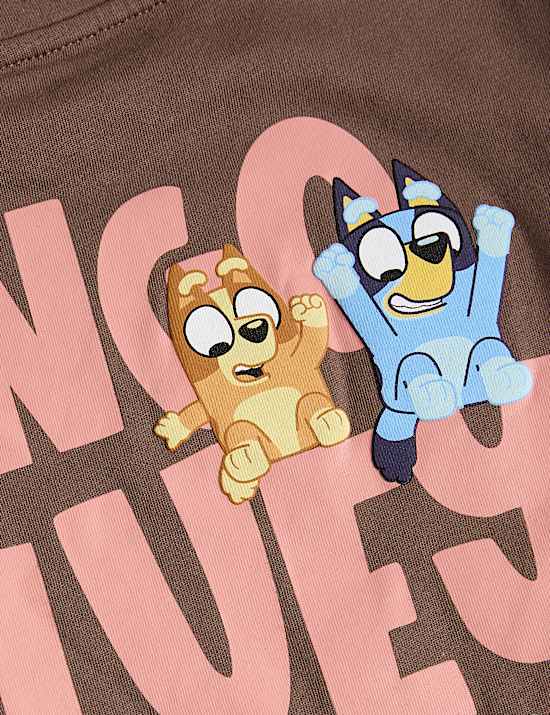 2pc Pure Cotton Bluey&trade; Top & Bottom Outfit (2-8 Yrs)