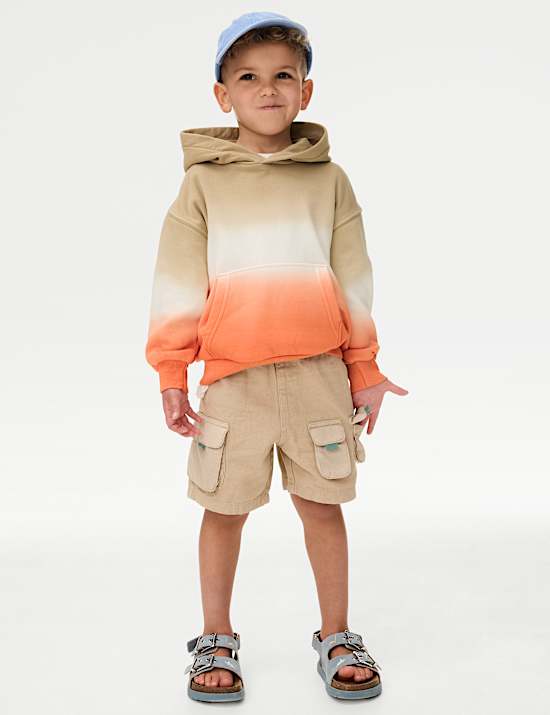 Cotton Rich Ombre Hoodie (2-8 Yrs)